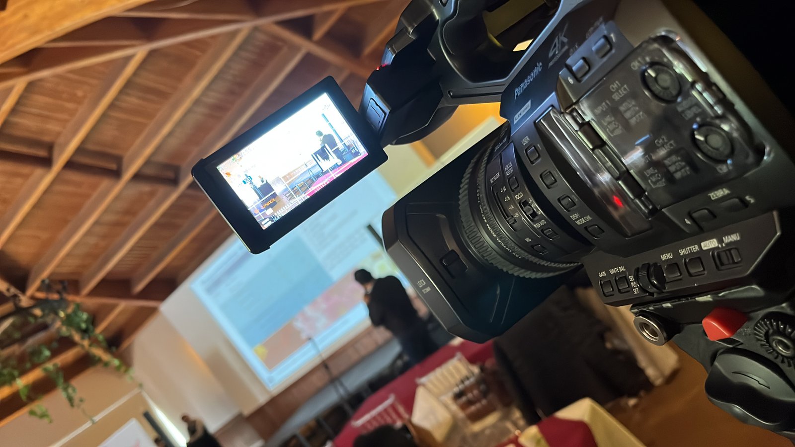 Montaje de streaming profesional para evento empresarial